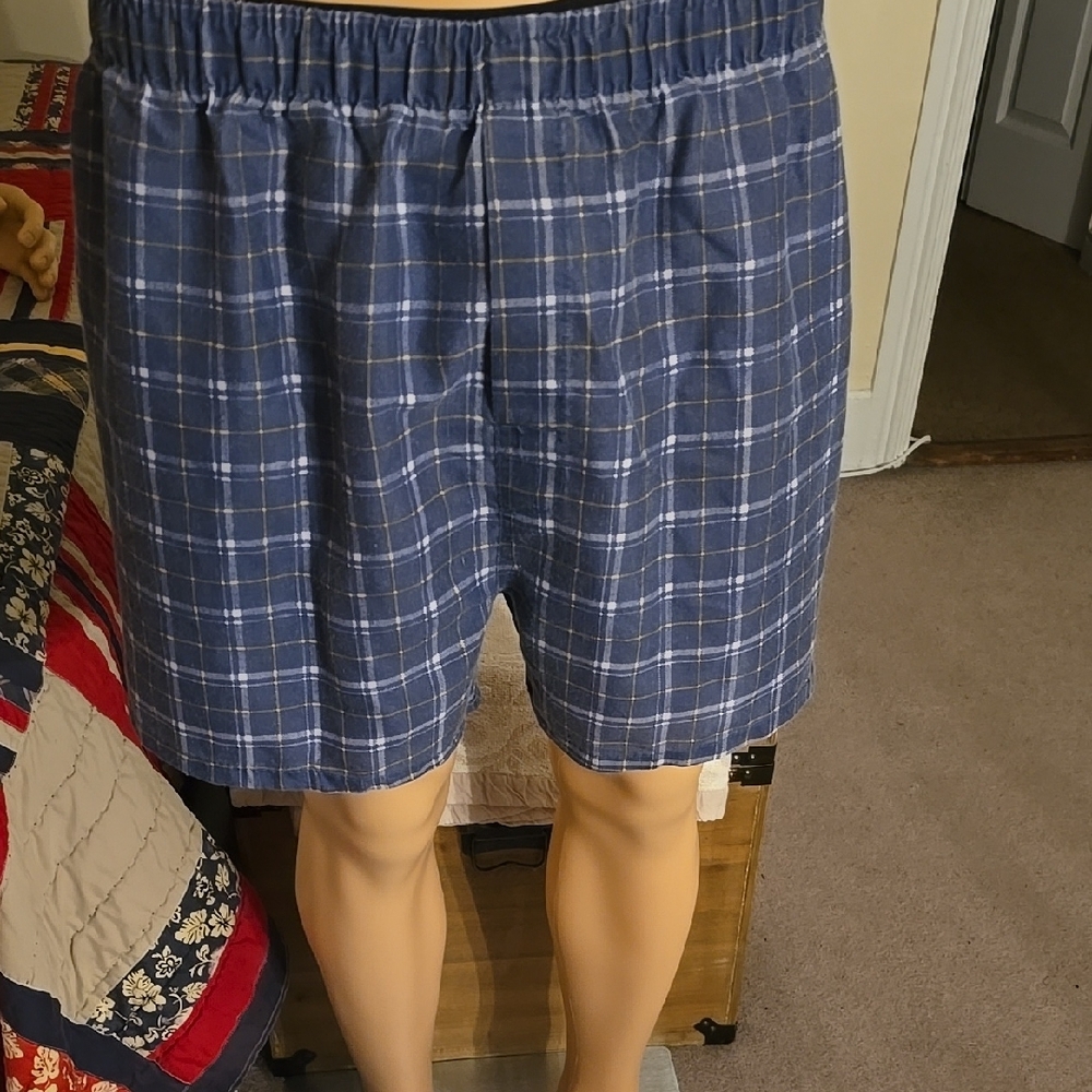 Eddie Bauer Blue Plaid Boxers